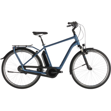 Bicicleta de paseo eléctrica CUBE TOWN HYBRID EXC 500 DIAMANT Azul 2019 0